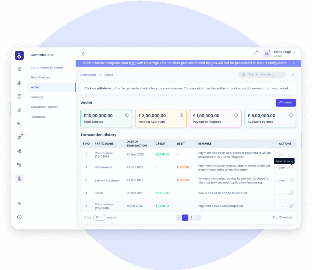 Global study abroad platform